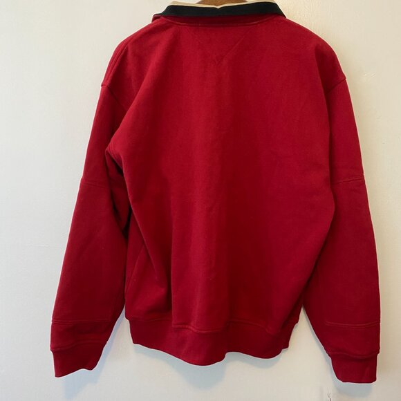Vintage Tommy Hilfiger Pullover 1/4 Zip Sweater Mens Large New Deadstock - Picture 5 of 7